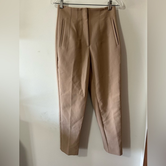 Zara Light Brown Dress Pants - Picture 1 of 4